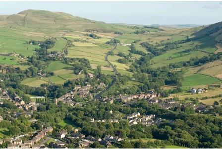 Ladygate Farm B And B Birch Vale Bagian luar foto